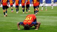 D�nya Kupas�'nda ilk gol! Lamine Yamal att�, secdeye gitti