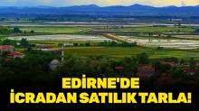 Edirne �psala Kapucu Mahallesi'nde icradan sat�l�k tarla!