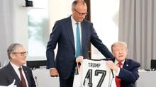 Merz'den Trump'a sahte forma!