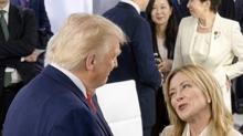 Trump ile Meloni'nin foto�raf tart��mas� s�r�yor! Kavgada ikinci perde