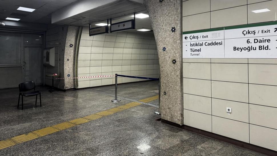 Valilik kararı: Taksim metro istasyonu kapatıldı