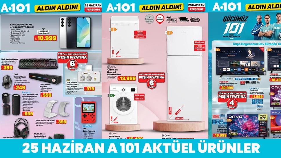 25 Haziran 2026 A101 akt�el katalo�u! Bu Per�embe A101'de neler var?