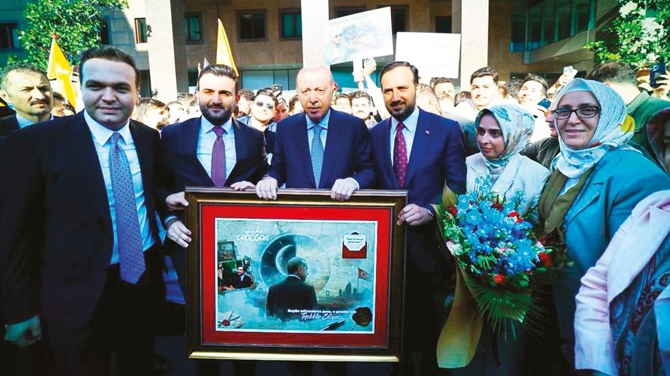 Ba�kan Erdo�an'a Babalar G�n� s�rprizi