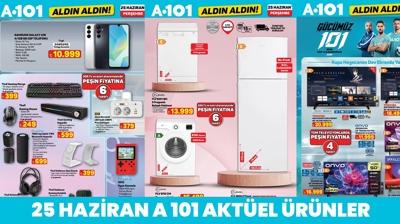 25 Haziran 2026 A101 akt�el katalo�u! Bu Per�embe A101'de neler var?