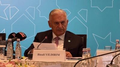 Binali Y�ld�r�m'dan Orta Koridor mesaj�: G�venli�in ve refah�n omurgas�d�r