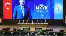 AK Parti MKYK Toplant�s� ba�lad�