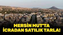 Mersin Mut'ta icradan sat�l�k tarla!