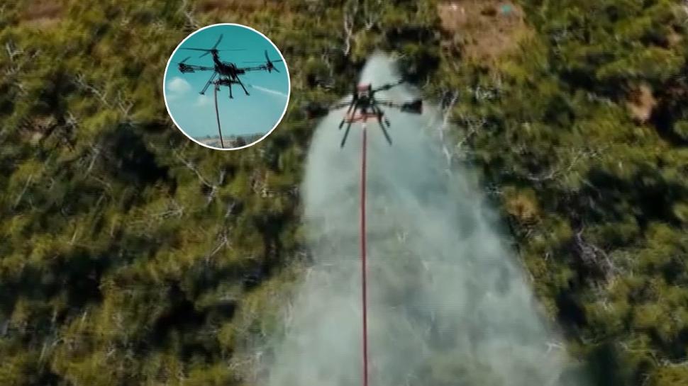 Türkiye'den yangınlara dronlu çözüm: Başarıyla test edildi