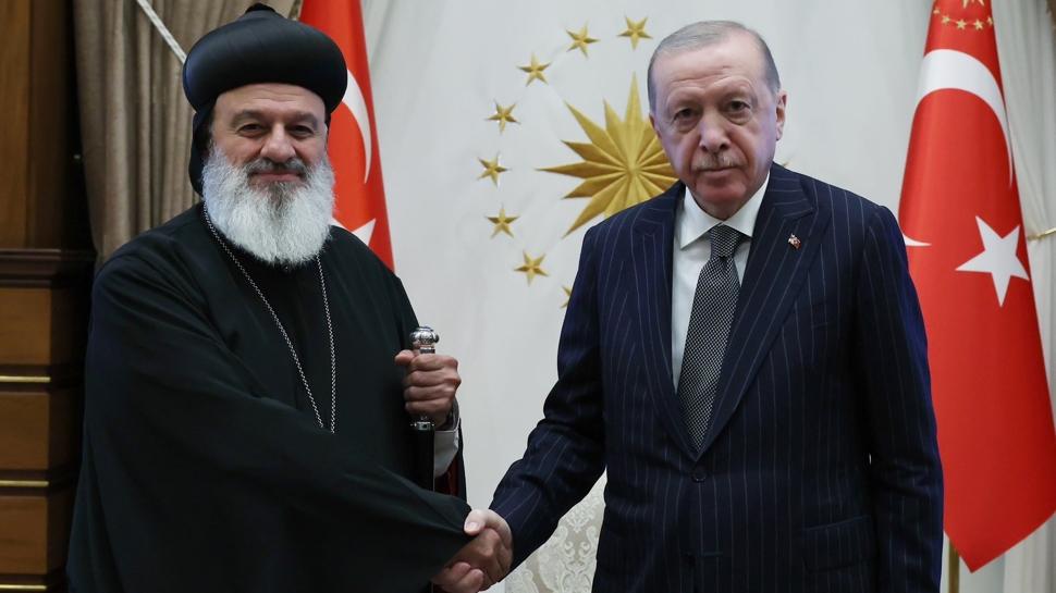 Başkan Erdoğan, Efrem Kerim'i kabul etti