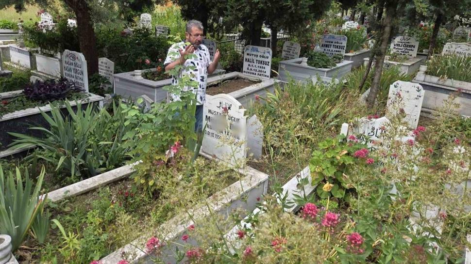 Ev sahibinden sıradışı tepki! Kiracısına ulaşamayınca çareyi mezarlıkta buldu