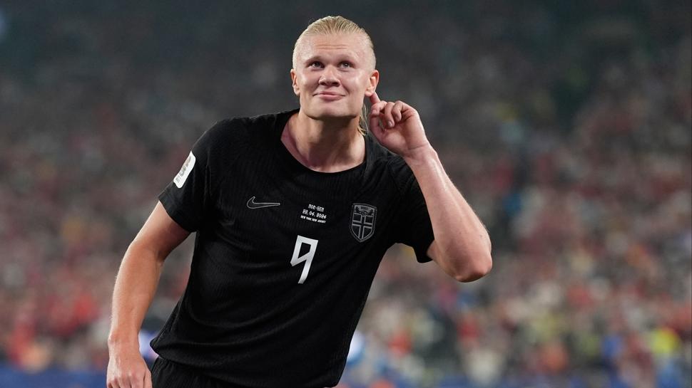 Haaland'dan duble! Norveç gruptan çıkmayı garantiledi