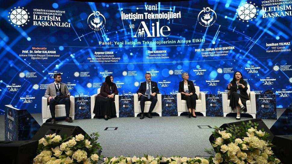 İletişim Başkanlığı düzenledi: "Yeni İletişim Teknolojilerinin Aileye Etkisi" paneli gerçekleşti