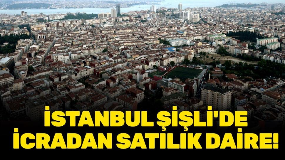 İstanbul Şişli'de icradan satılık daire!