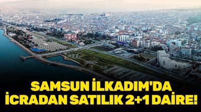 Samsun �lkad�m'da icradan sat�l�k 2+1 daire!