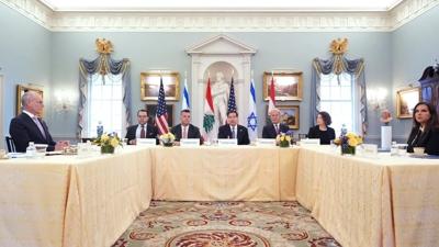 Washington'da kritik d�neme�! �srail ile L�bnan masaya oturdu