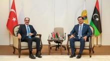 M�T Ba�kan� Kal�n, Libya Ulusal Ordusu Genel Komutan Yard�mc�s� Hafter ile Libya'da g�r��t�