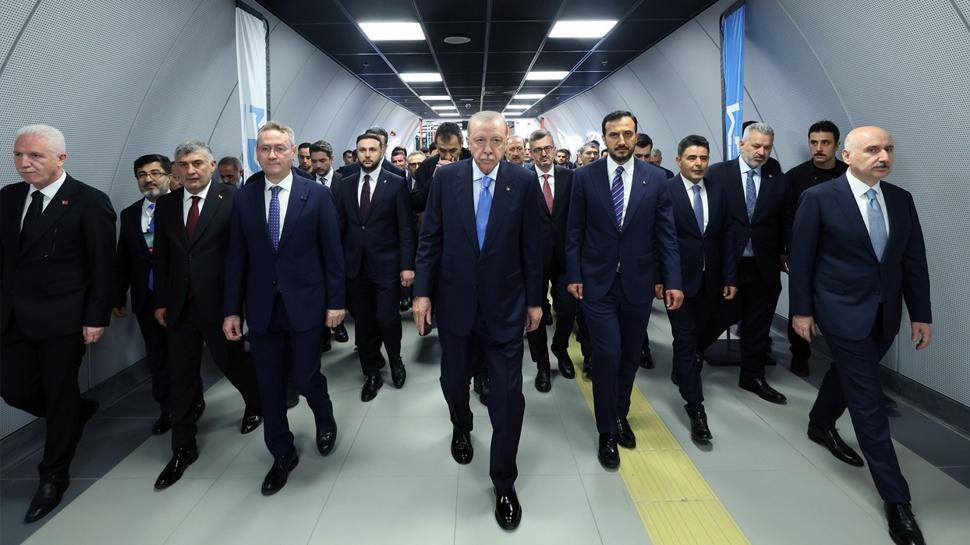 Başkan Erdoğan açılışını yapmıştı! İstanbul'un yeni metro hattı rekor kırdı