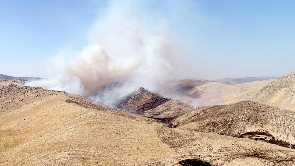 Mardin'de korkutan anız yangını... Alevler kontrol altına alındı