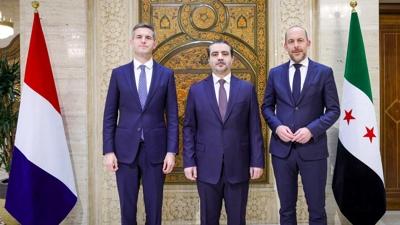 Hollanda heyeti Esed sonras� ilk kez Suriye'de