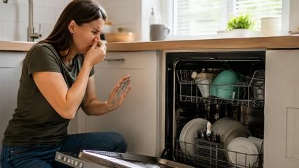 Bula��k makinesinden gelen k�t� kokunun sebebi belli oldu: Makinenin alt�ndaki o gizli kapak