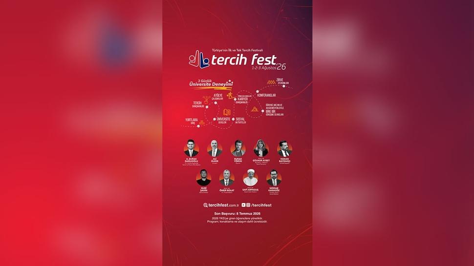 Türkiye'nin ilk ve tek tercih festivali TercihFest, dokuzuncu kez aday öğrencilerle buluşuyor