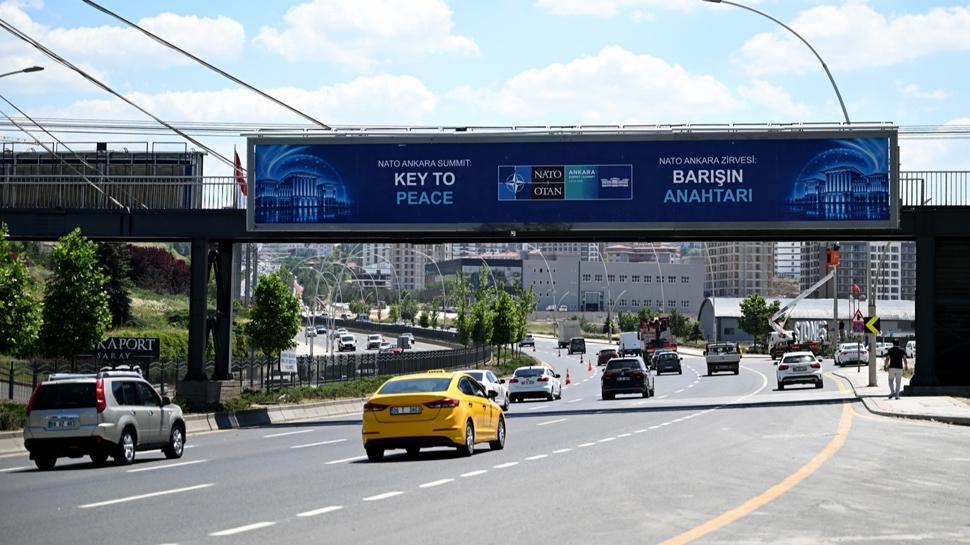 Ankara'da NATO hazırlığı: İşte trafiğe kapatılacak yollar
