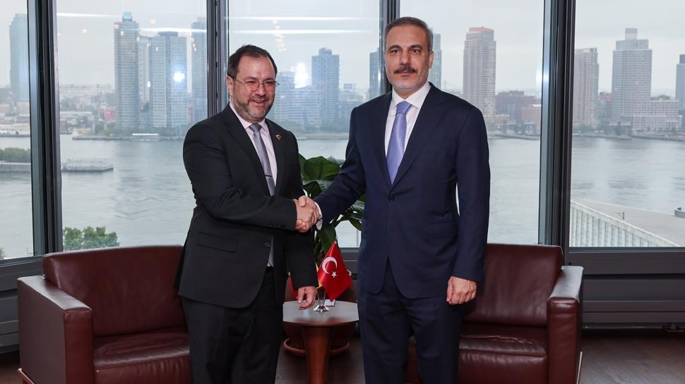 Bakan Fidan Venezuelalı mevkidaşıyla görüştü