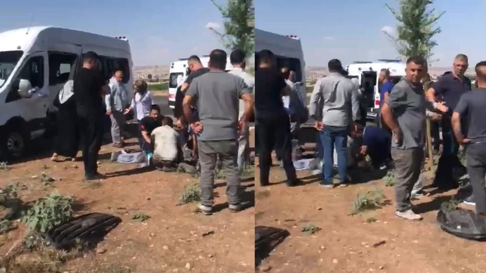 Batman'da para nakil aracı ile minibüs çarpıştı: Çok sayıda yaralı var