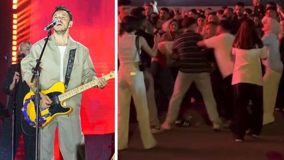 Buray konserinde kavga! Polis müdahale etti