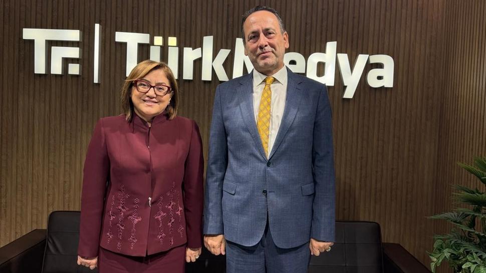 Gaziantep Büyükşehir Belediye Başkanı Fatma Şahin'den TürkMedya'ya ziyaret