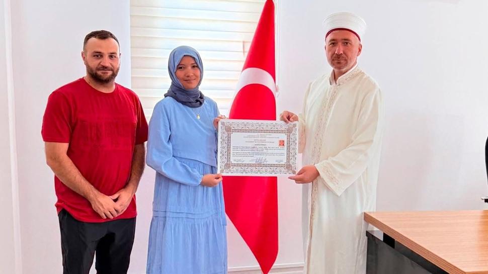 Kalbinin sesi Mardin'e götürdü! Japon Yamasita evlenmek için geldi, İslam'ı seçti
