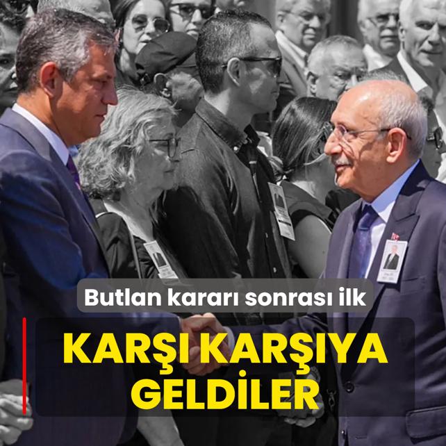 Mutlak butlan karar� sonras� ilk kez! K�l��daro�lu ve �zel Meclis'te yan yana