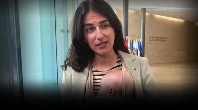 AB'de 'emzikli' devrim: �sve� �evre Bakan� toplant�ya 3 ayl�k bebe�i ile geldi