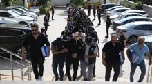 2,3 milyar liral�k �eteye bask�n: 14 ��pheli adliye sevk edildi