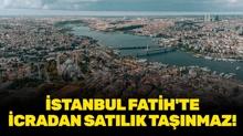 �stanbul Fatih'te icradan sat�l�k ta��nmaz!