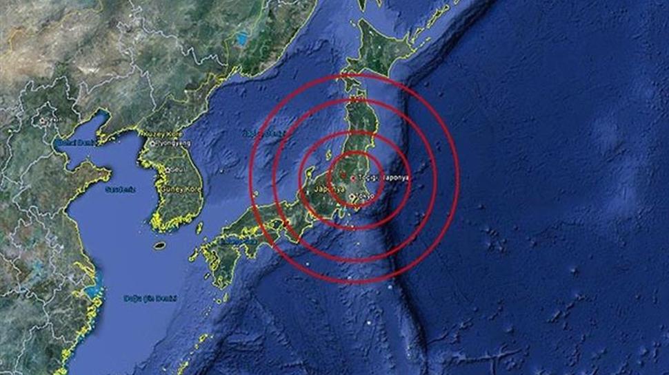 Dünya sallanıyor! Japonya'da deprem oldu