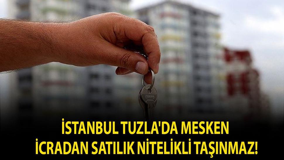 İstanbul Tuzla'da mesken icradan satılık nitelikli taşınmaz!