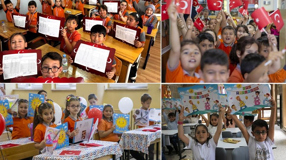 Son ders zili çaldı! 18 milyon öğrenci karne aldı