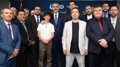 Bakan Fidan'dan Kanada'da temaslar: T�rk i� insanlar�yla bir araya geldi