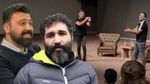 Sanat maskeli provokasyon! Bar�� Atay ve B�lent Emrah Parlak milli de�erleri hedef ald�