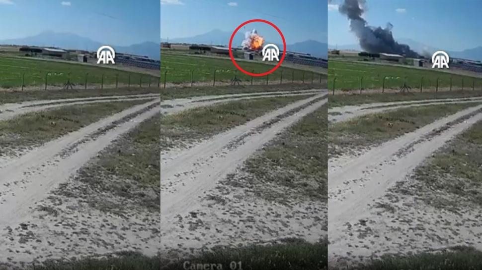 Havai fişek fabrikasındaki patlama: Dehşet anı kameraya yansıdı!