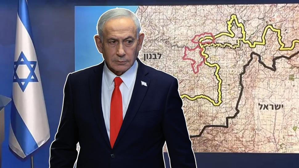 Katil Netanyahu haritayı açtı! İşgal ordusu Lübnan'da iki bölgeden çekilecek