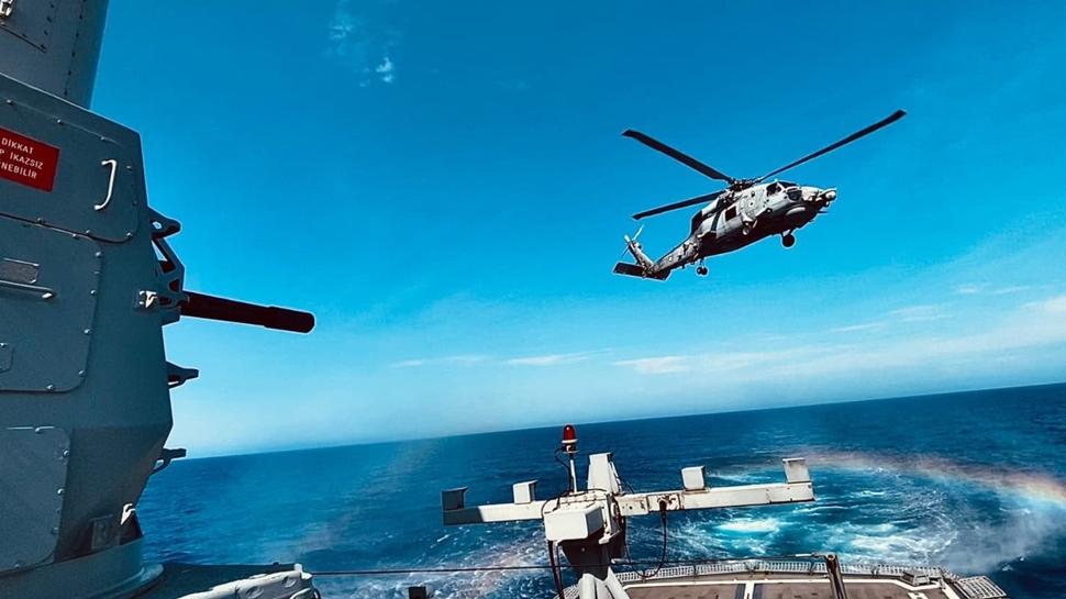 NATO'nun dev tatbikatında Türk imzası: Oruçreis göz doldurdu