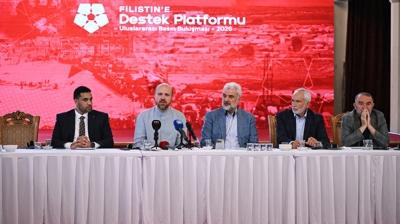 Gazze'nin sesi d�nyaya duyuruldu: Filistin Destek Platformu �al��malar�n� anlatt�
