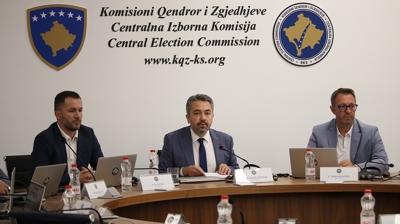 Kosova'daki erken genel se�imlerin kesin sonu�lar� a��kland�