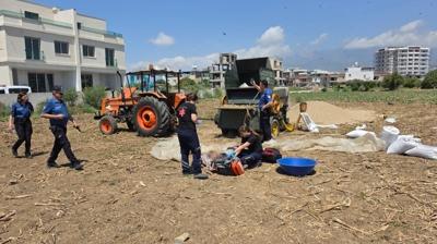 Tar�m makinesine s�k��an i��i hayat�n� kaybetti