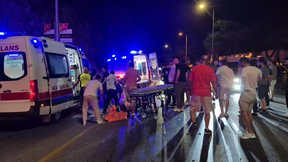 Bodrum'da korkunç kaza: 2 can kaybı