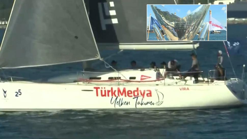 Bosphorus Cup'ta 25. yıl heyecanı: TürkMedya yelkenlisi de yarışta
