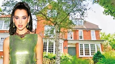 Tadilat 6 y�ld�r bitmedi! Dua Lipa Londra'daki 415 milyon TL'lik evine ta��nam�yor