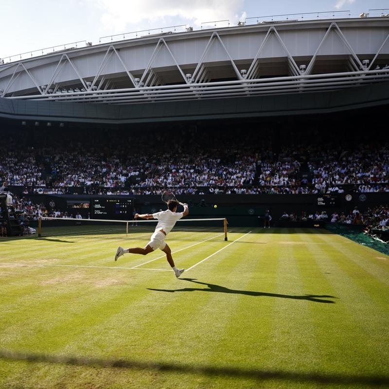 Wimbledon'da heyecan ba�l�yor